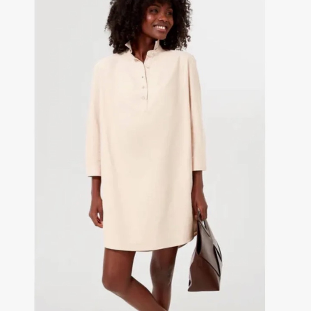 NWT Pomander Place half button-up shirt dress. Functional front pockets. Size XL - Picture 2 of 16
